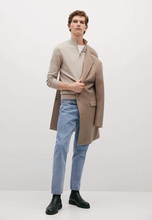 MANGO - Sweater tenp - light brown