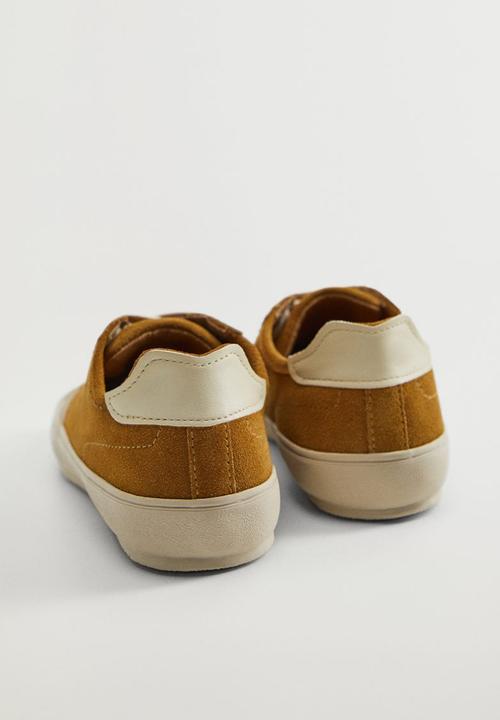 MANGO - Hague leather sneaker - medium brown