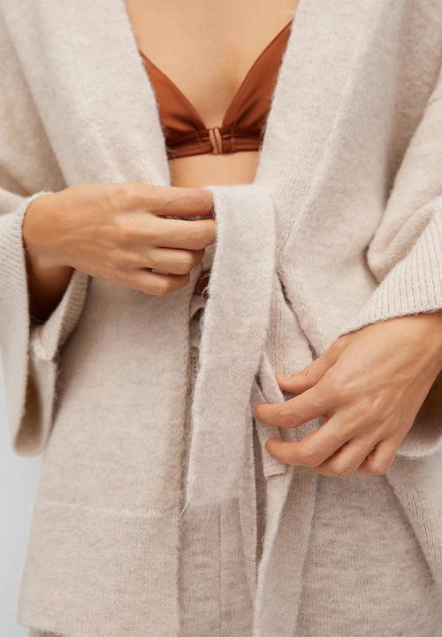 MANGO - Cardigan chair - light beige