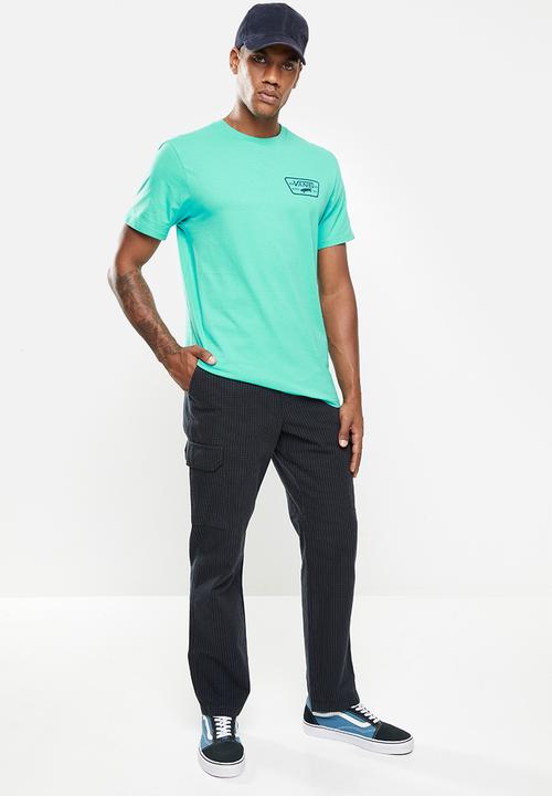 Vans - Full patch back short sleeve tee - turquoise