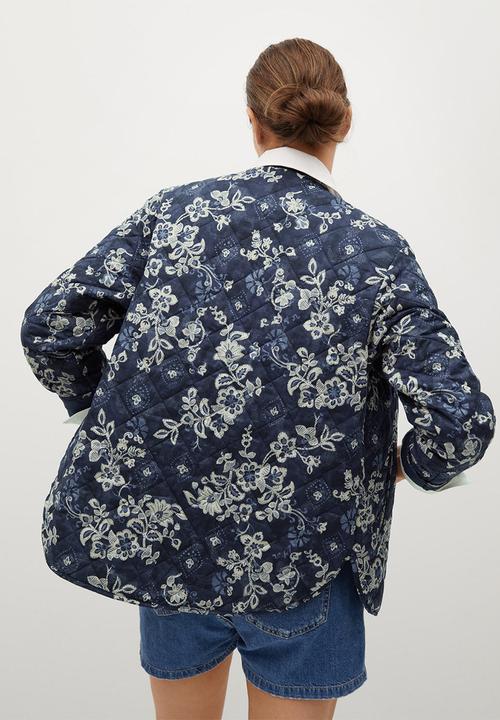 MANGO - Jacket poleo - navy