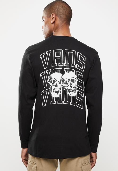 Vans - New varsity long sleeve tee - black