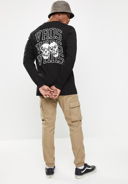 Vans - New varsity long sleeve tee - black
