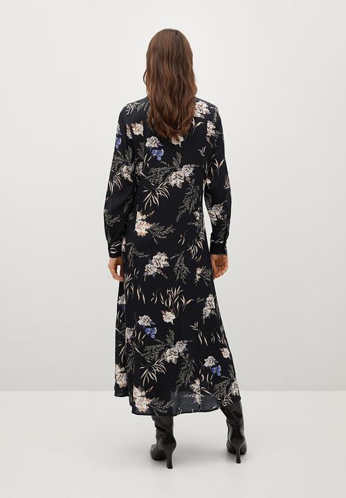 MANGO - Dress north - black