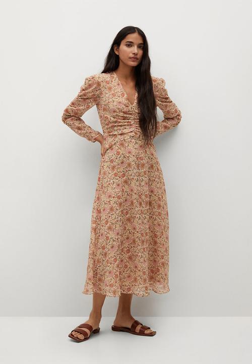 MANGO - Dress flo - multi 