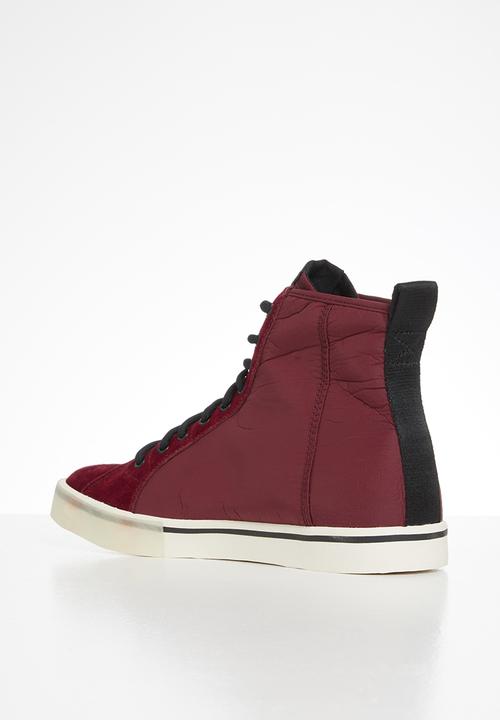 Diesel  - S-dvelows ml sneakers - tawny red