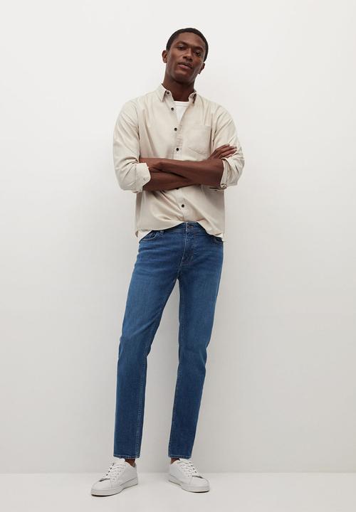 MANGO - Jeans jan - dark blue