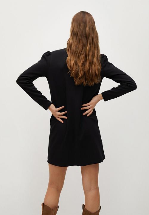 MANGO - Dress carolina - black