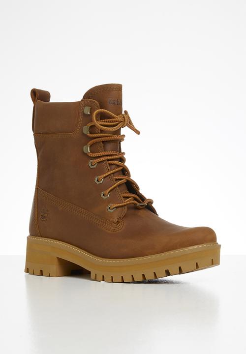 Timberland - Courmayeur valley yellow boot ek+ w - brown