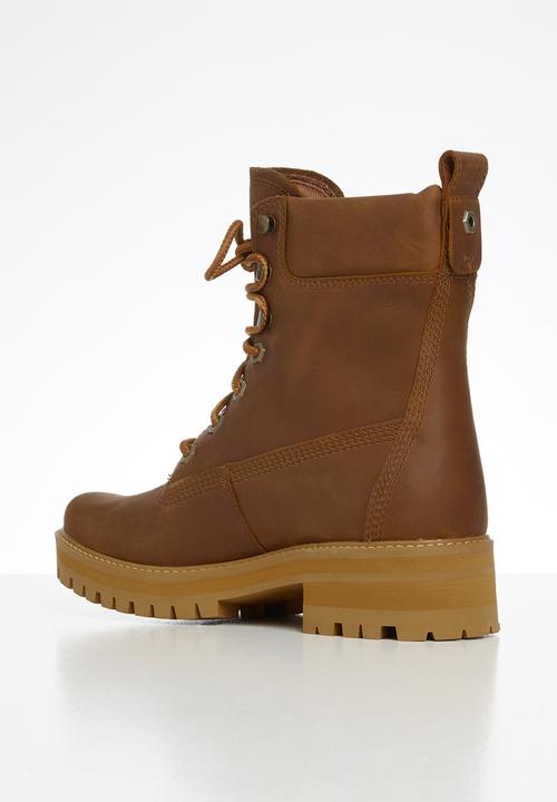 Timberland - Courmayeur valley yellow boot ek+ w - brown