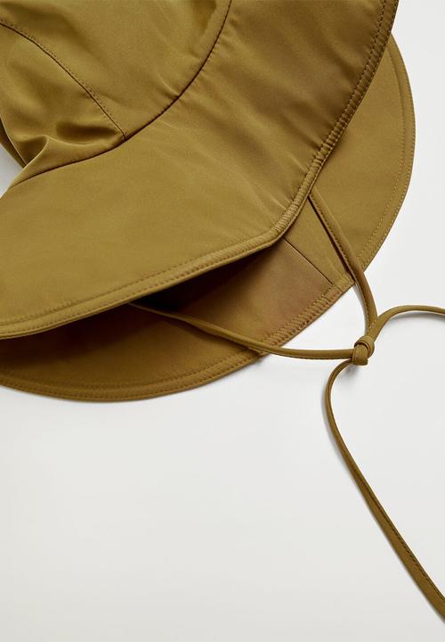 MANGO - Soft hat - beige/khaki