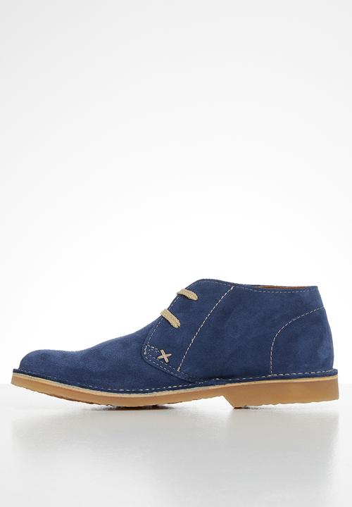 Grasshoppers - Hudson  suede - ocean