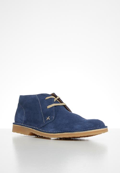 Grasshoppers - Hudson  suede - ocean