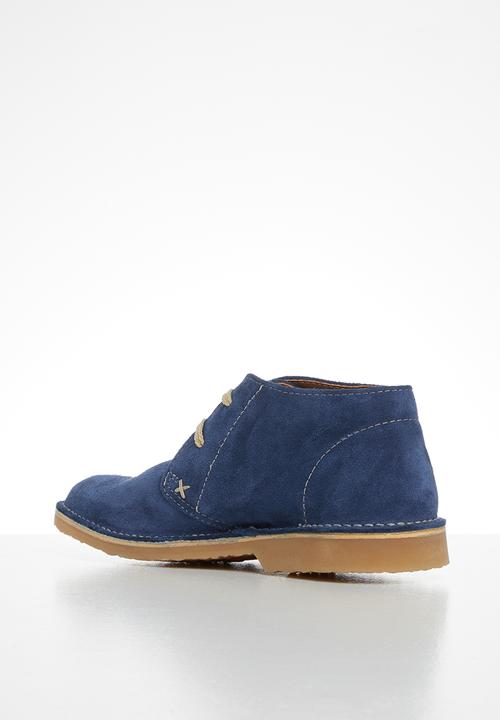 Grasshoppers - Hudson  suede - ocean