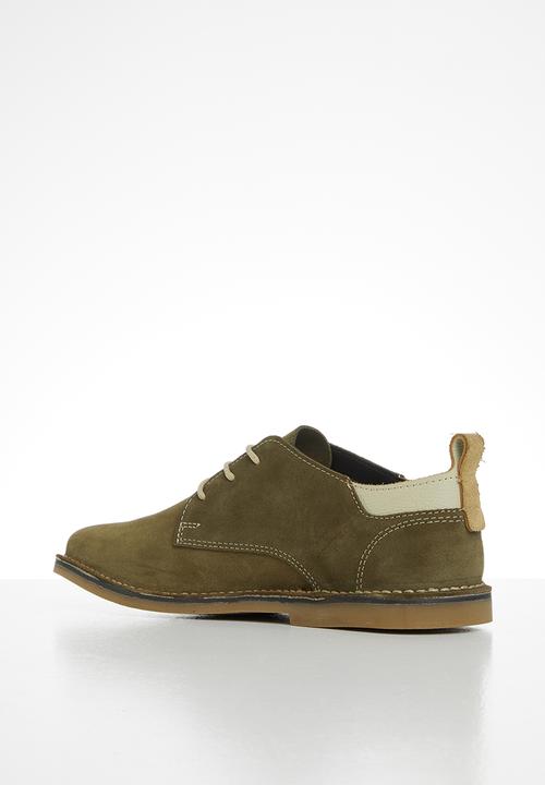 Grasshoppers - Oliver  buck suede - khaki