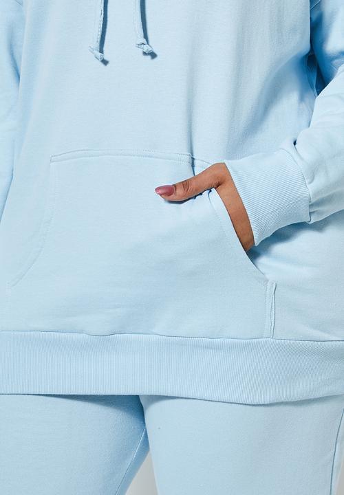 Superbalist - Longline hoodie - blue