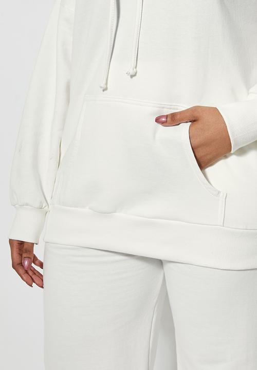 Superbalist - Longline hoodie - ecru