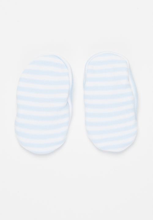 Little Lumps - Shoes kimono - blue & white