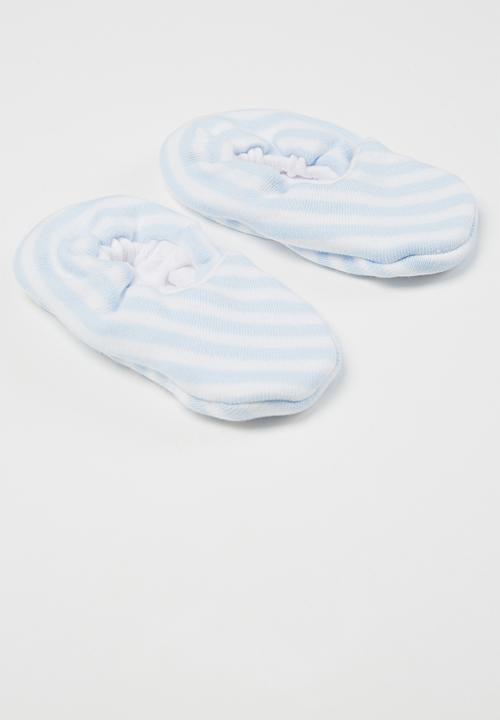 Little Lumps - Shoes kimono - blue & white