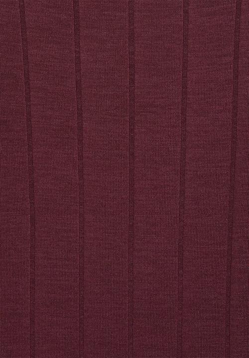 MANGO - T-shirt barca - burgundy