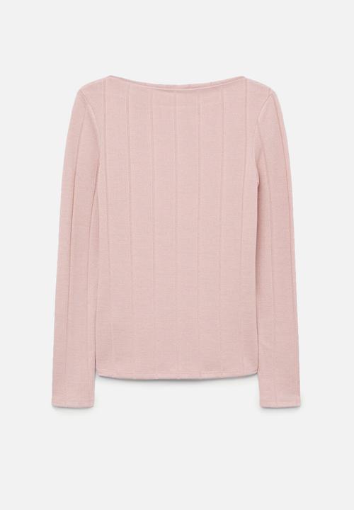 MANGO - T-shirt barca - pink