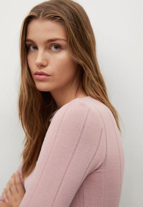 MANGO - T-shirt barca - pink
