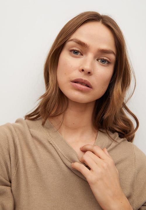 MANGO - Sweater milan - light brown