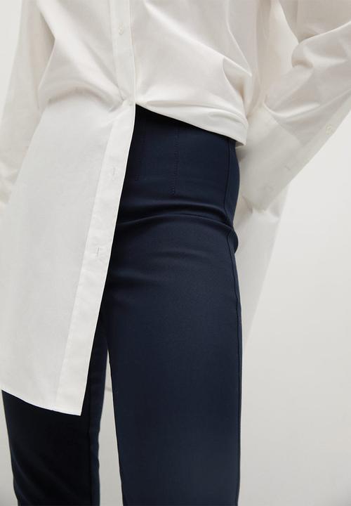 MANGO - Trousers avanti - navy