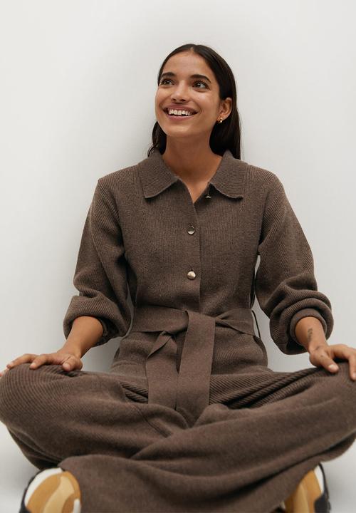 MANGO - One-piece suit - brown