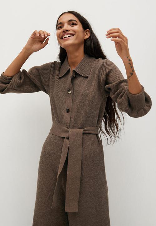 MANGO - One-piece suit - brown