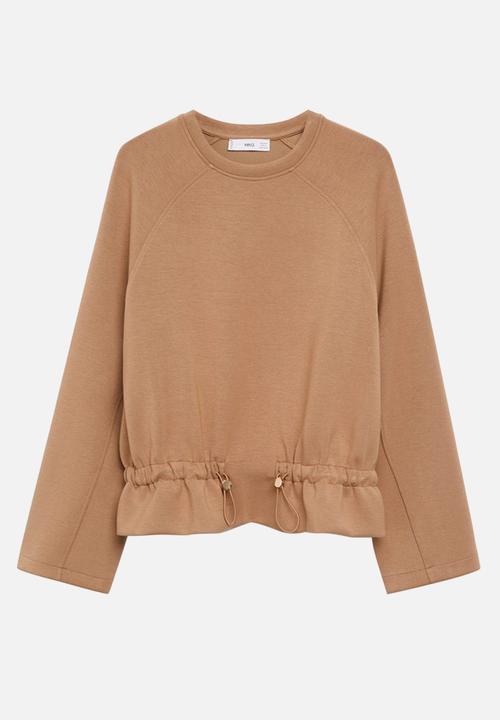 MANGO - Sweatshirt papier - medium brown