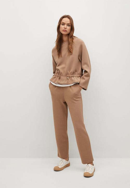 MANGO - Sweatshirt papier - medium brown