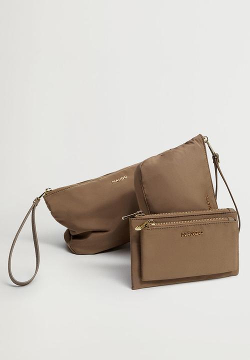MANGO - Bled purse - light brown