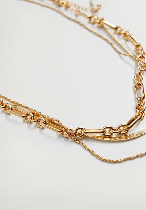 Violeta by Mango - Bunda necklace - gold