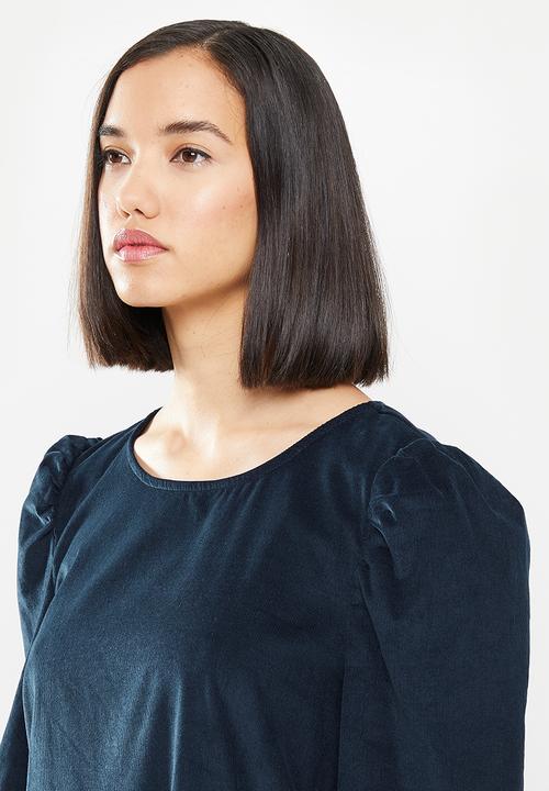 Jacqueline de Yong - Collins corduroy dress - navy 