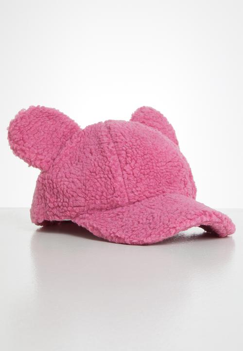 Pop Candy - Girls bear ears cap - pink
