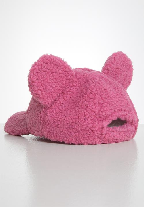 Pop Candy - Girls bear ears cap - pink
