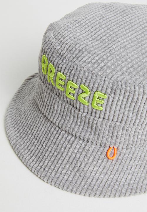 Rebel Republic - Embroidered bucket hat - grey