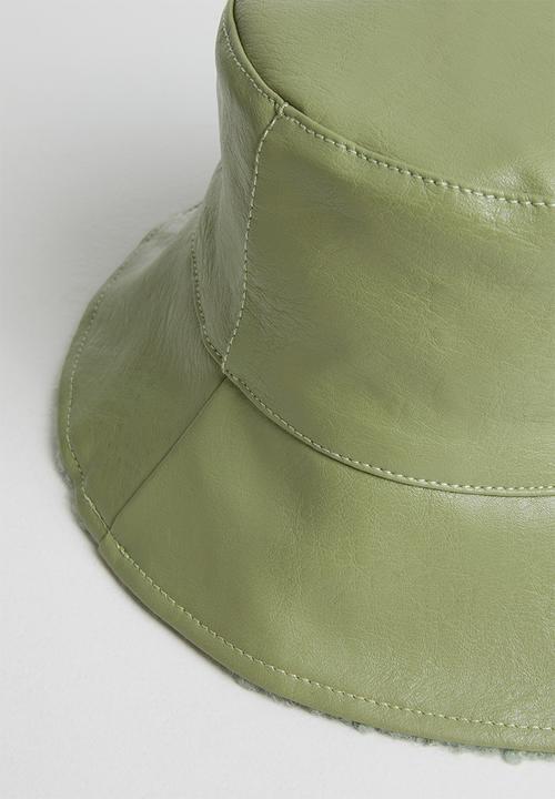 Pop Candy - Reversible bucket hat - olive