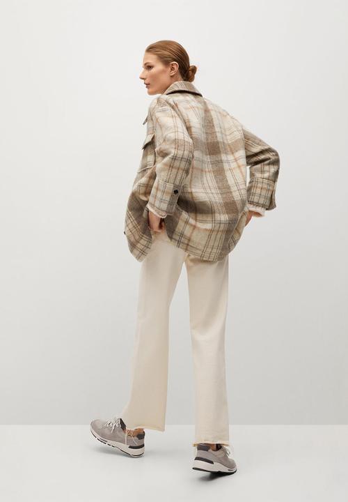 MANGO - Jacket roibos - beige