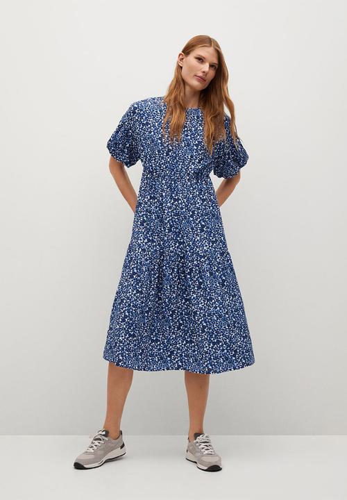 MANGO - Dress ocean - navy