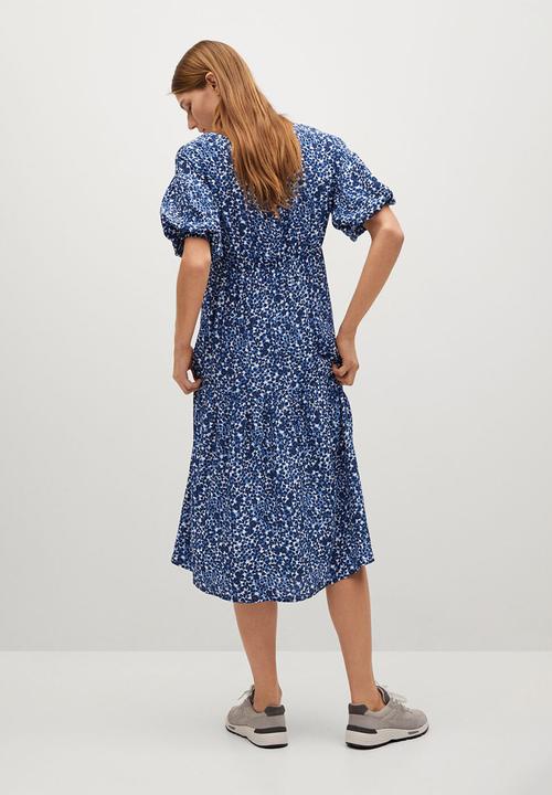 MANGO - Dress ocean - navy