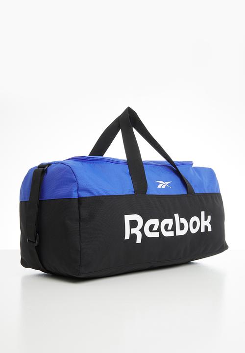 Reebok - Act core medium duffle - black & blue 