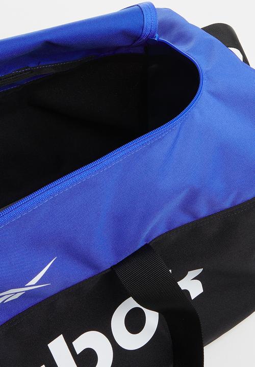Reebok - Act core medium duffle - black & blue 