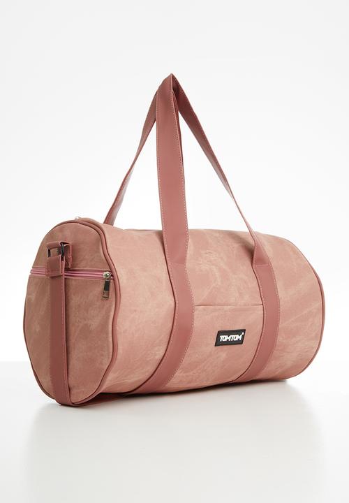 Tom Tom - Soft pu duffel bag - pink