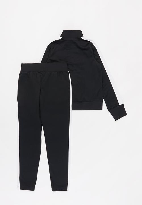 Under Armour - Em knit track suit - black & white 