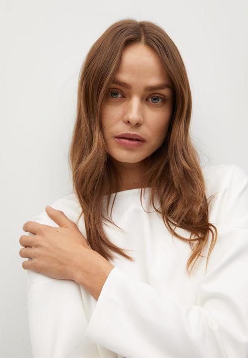 MANGO - Sweatshirt noa - white