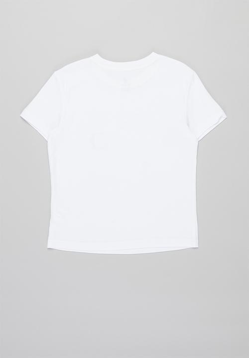 POLO - Boys daniel printed short sleeve tee - white