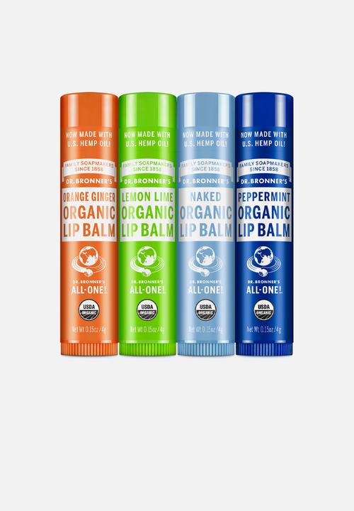 DR. BRONNER'S - Naked Organic Hemp Oil Lip Balm