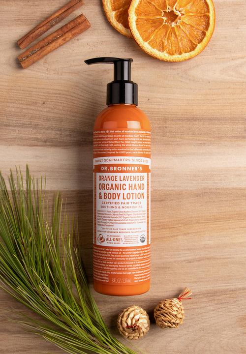DR. BRONNER'S - Orange Lavender Organic Hand & Body Lotion